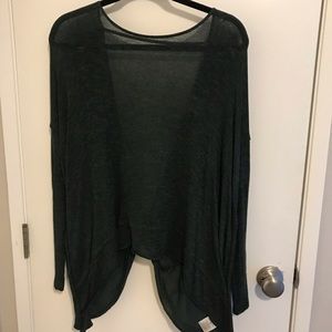 Long Sleeve Open Backed Shirt